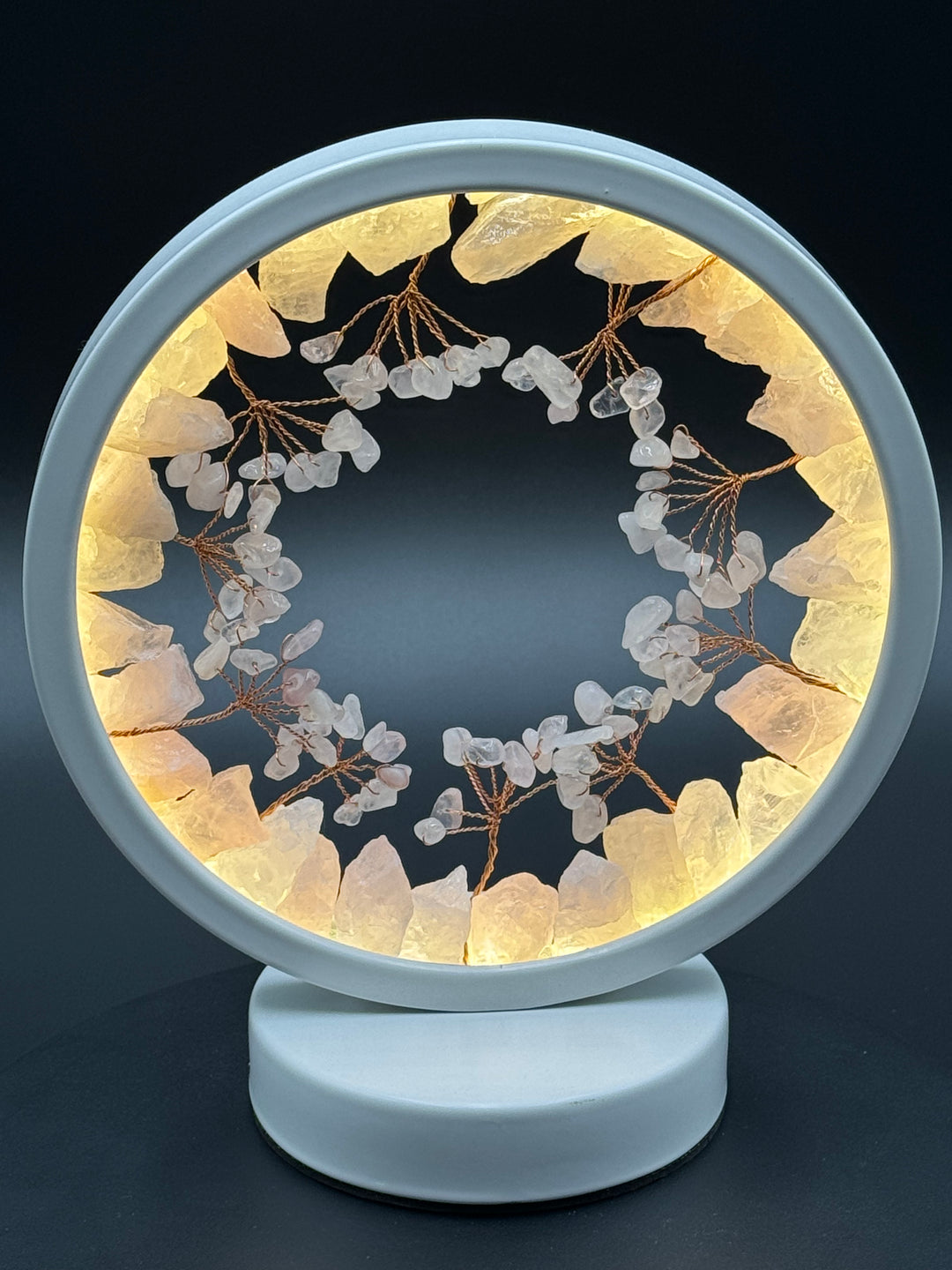 Healing Tree of Life Crystal Night Light