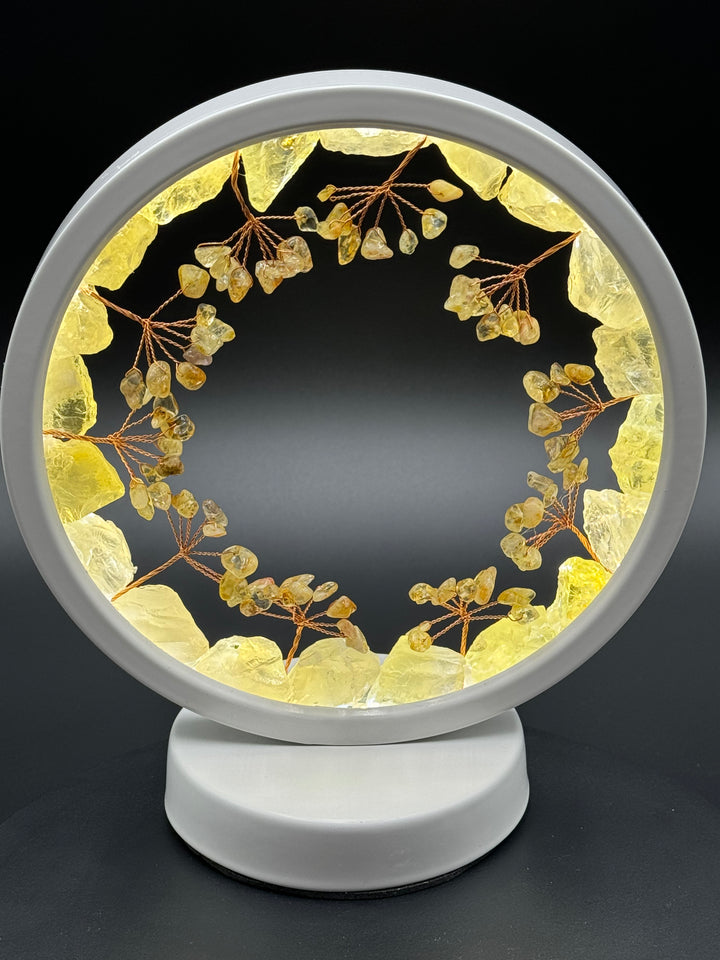 Healing Tree of Life Crystal Night Light