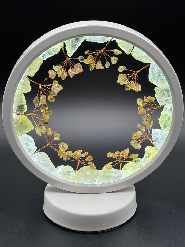 Healing Tree of Life Crystal Night Light