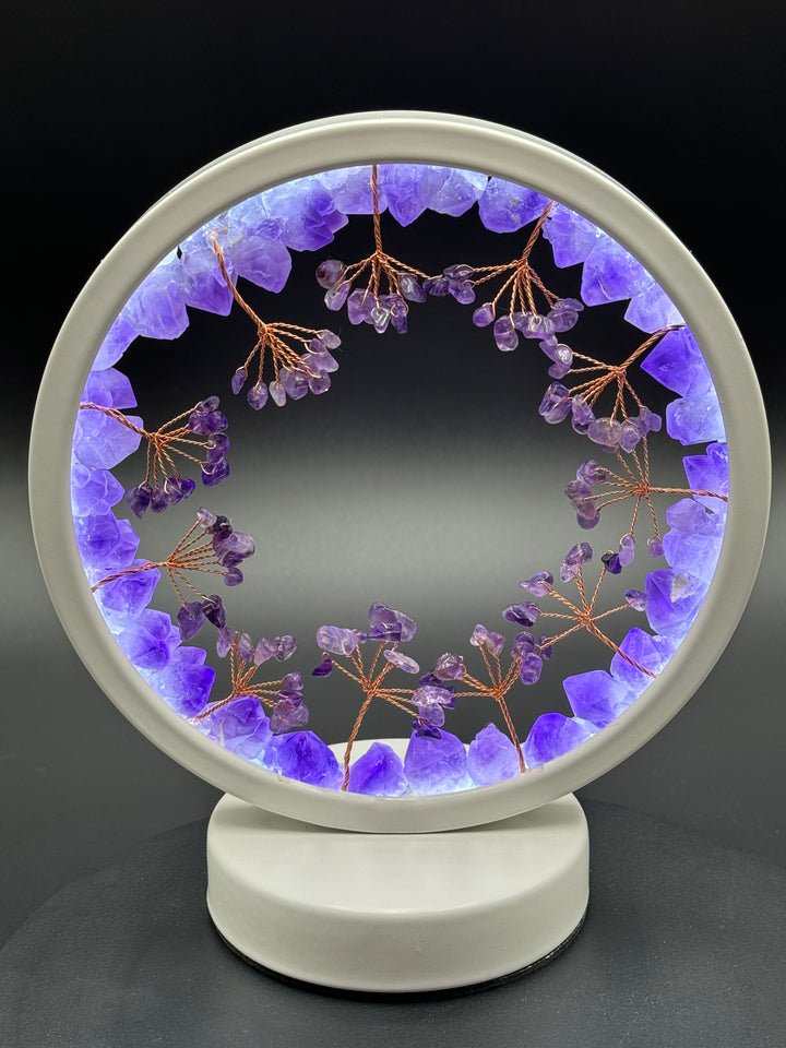 Healing Tree of Life Crystal Night Light