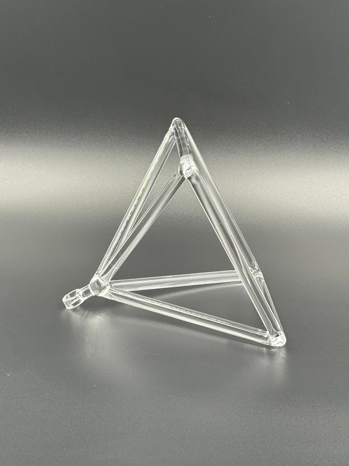 6" Quartz Crystal Singing Pyramid