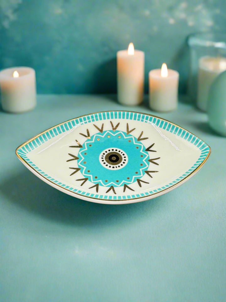 Evil Eye Protection Jewelry Dish or Tray