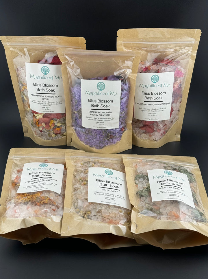 Bliss Blossom Bath Soak - Chakra Balancing & Energy Cleansing