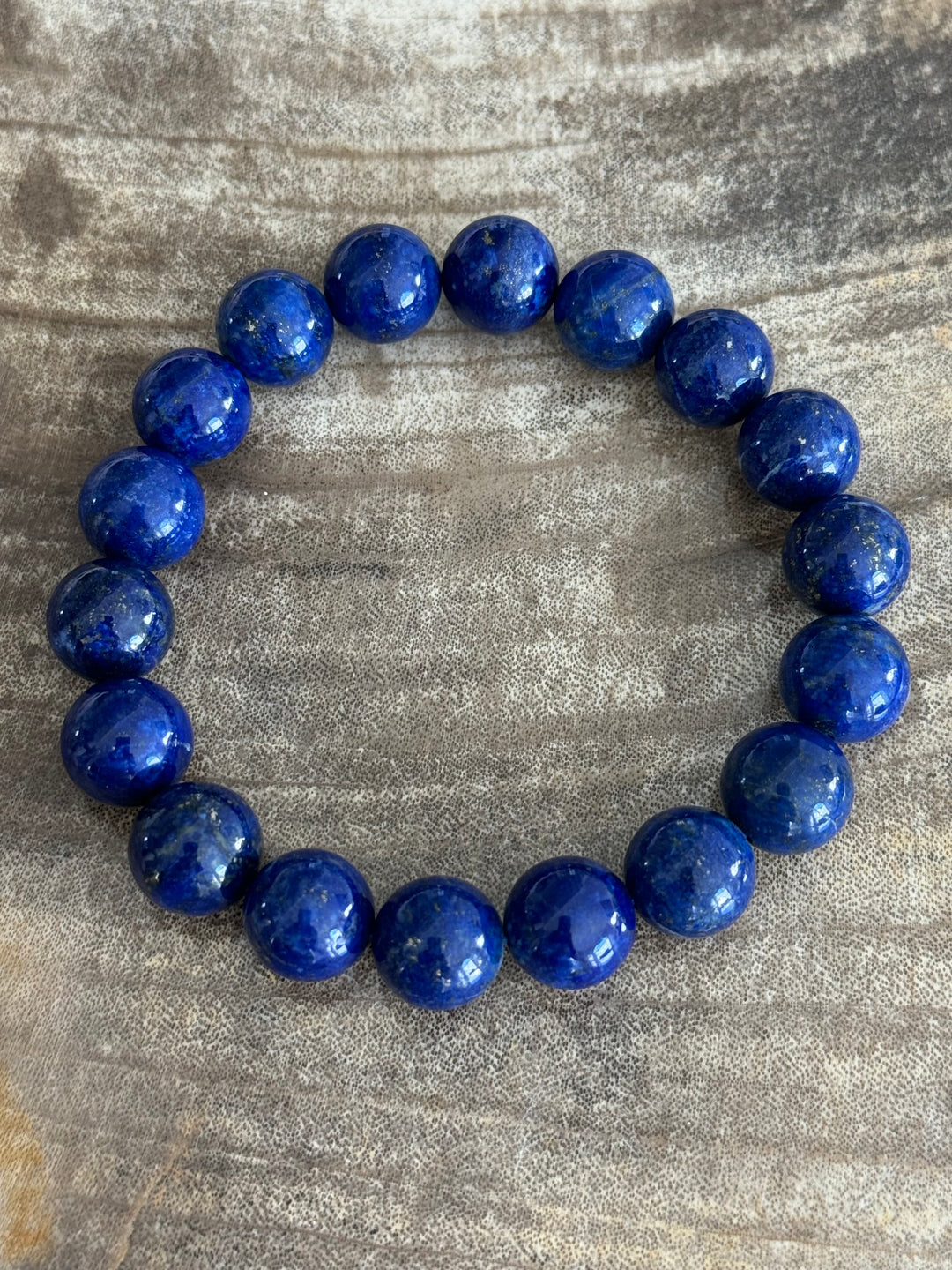 Lapis Lazuli Genuine Stones Men's Bracelet