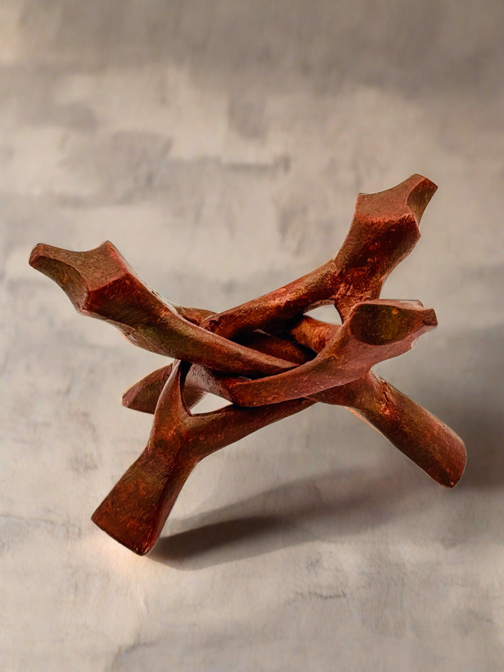 Wooden Cobra Tripod Stand for Saging