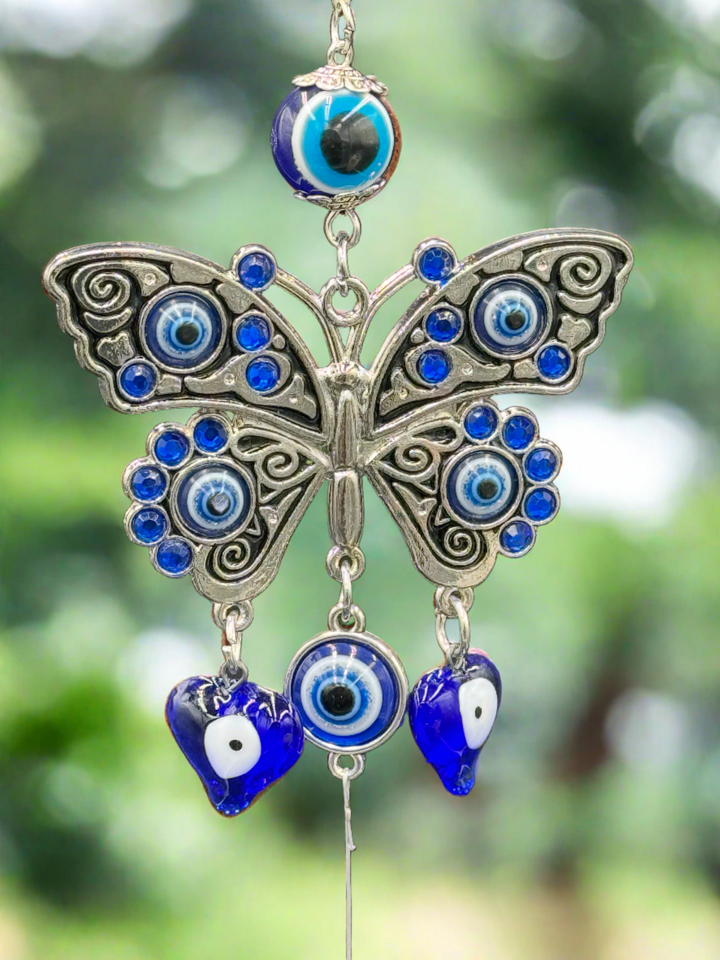 Tranquil Butterfly Crystal Sun Catcher