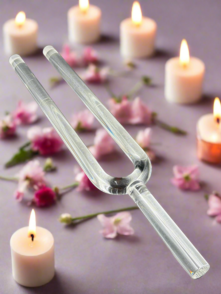 16" Pure Quartz Crystal Tuning Fork