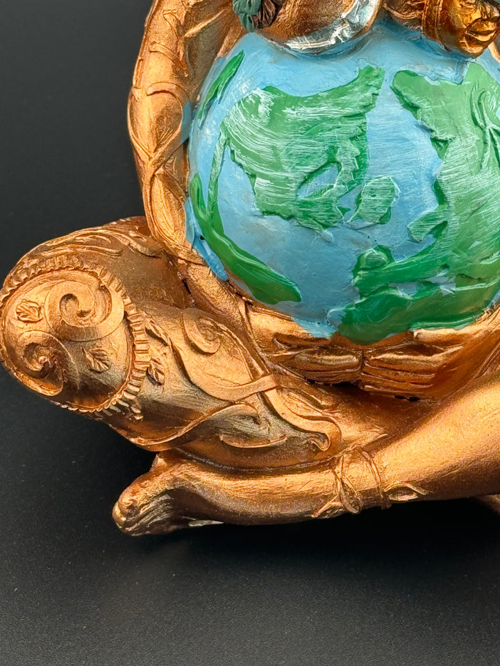 Gaia's Serenity - Handcrafted Resin Statue Honoring the Magnificence of Mother Nature