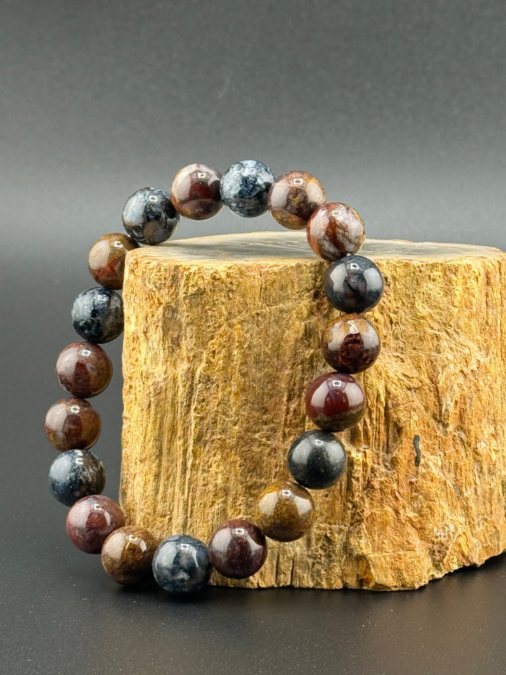 Pietersite Genuine Stones Men's Bracelet