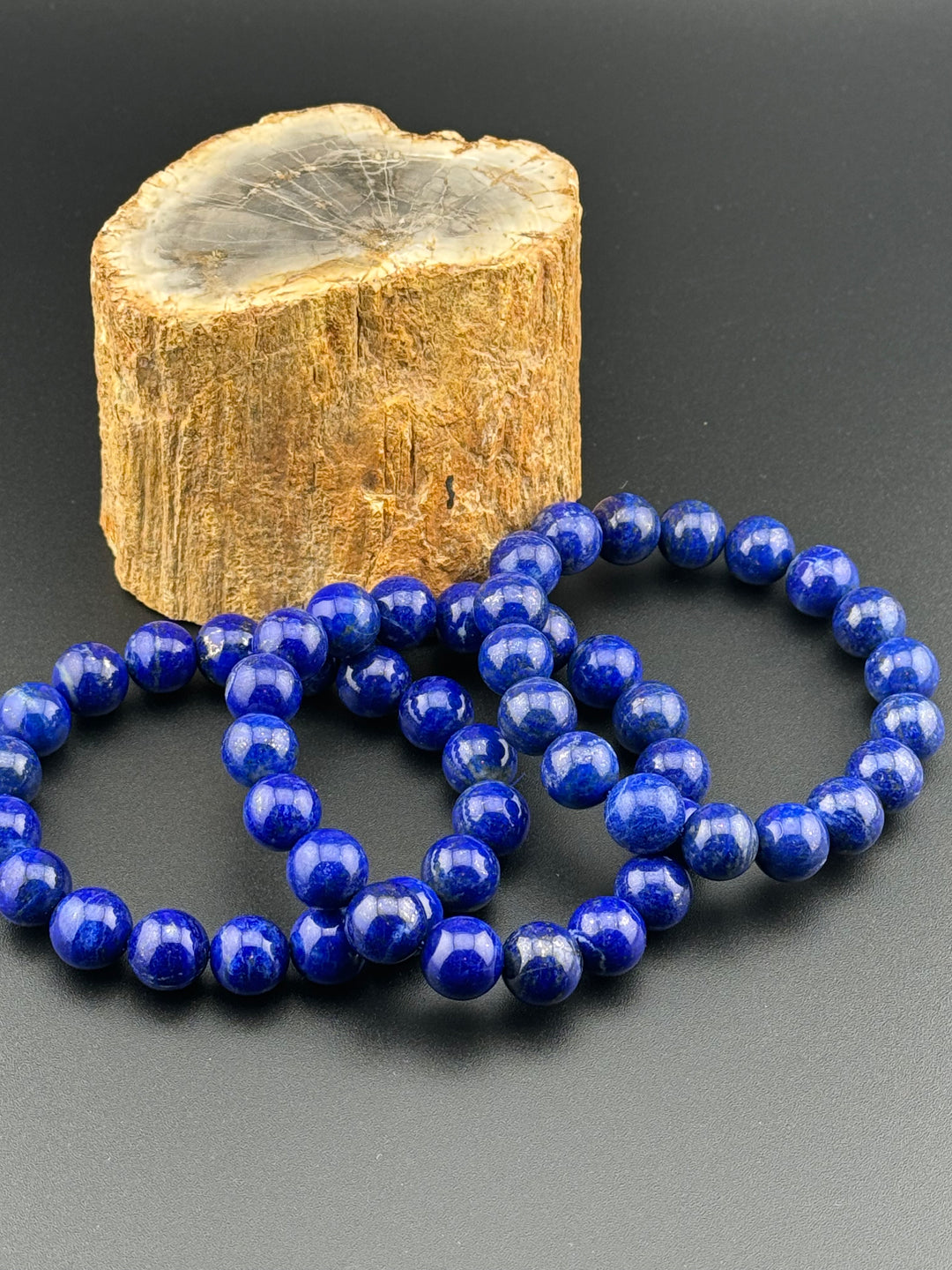 Lapis Lazuli Genuine Stones Men's Bracelet