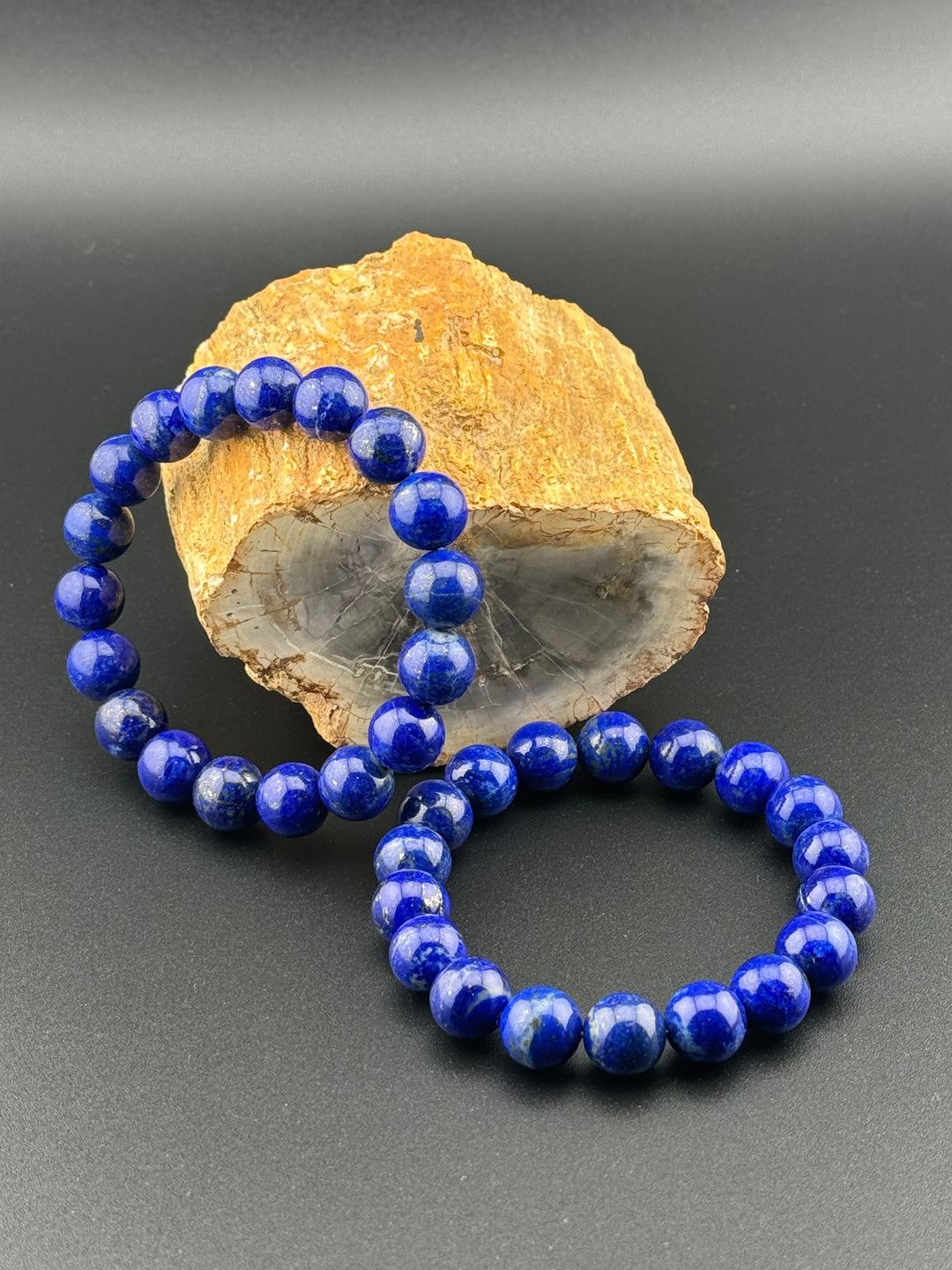 Lapis Lazuli Genuine Stones Men's Bracelet