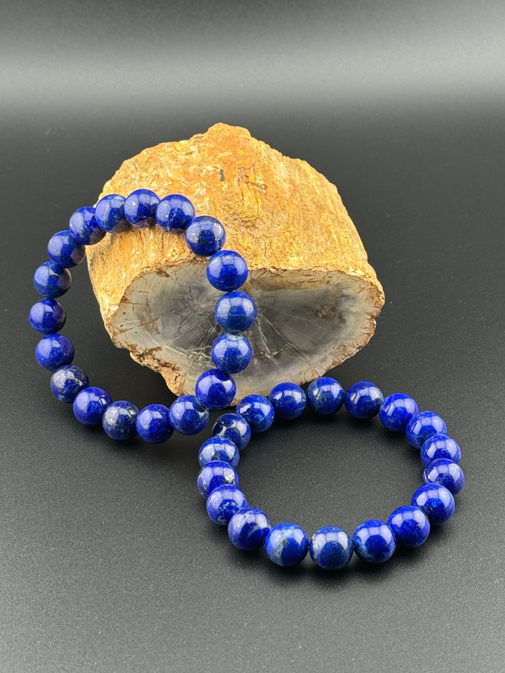 Lapis Lazuli Genuine Stones Men's Bracelet