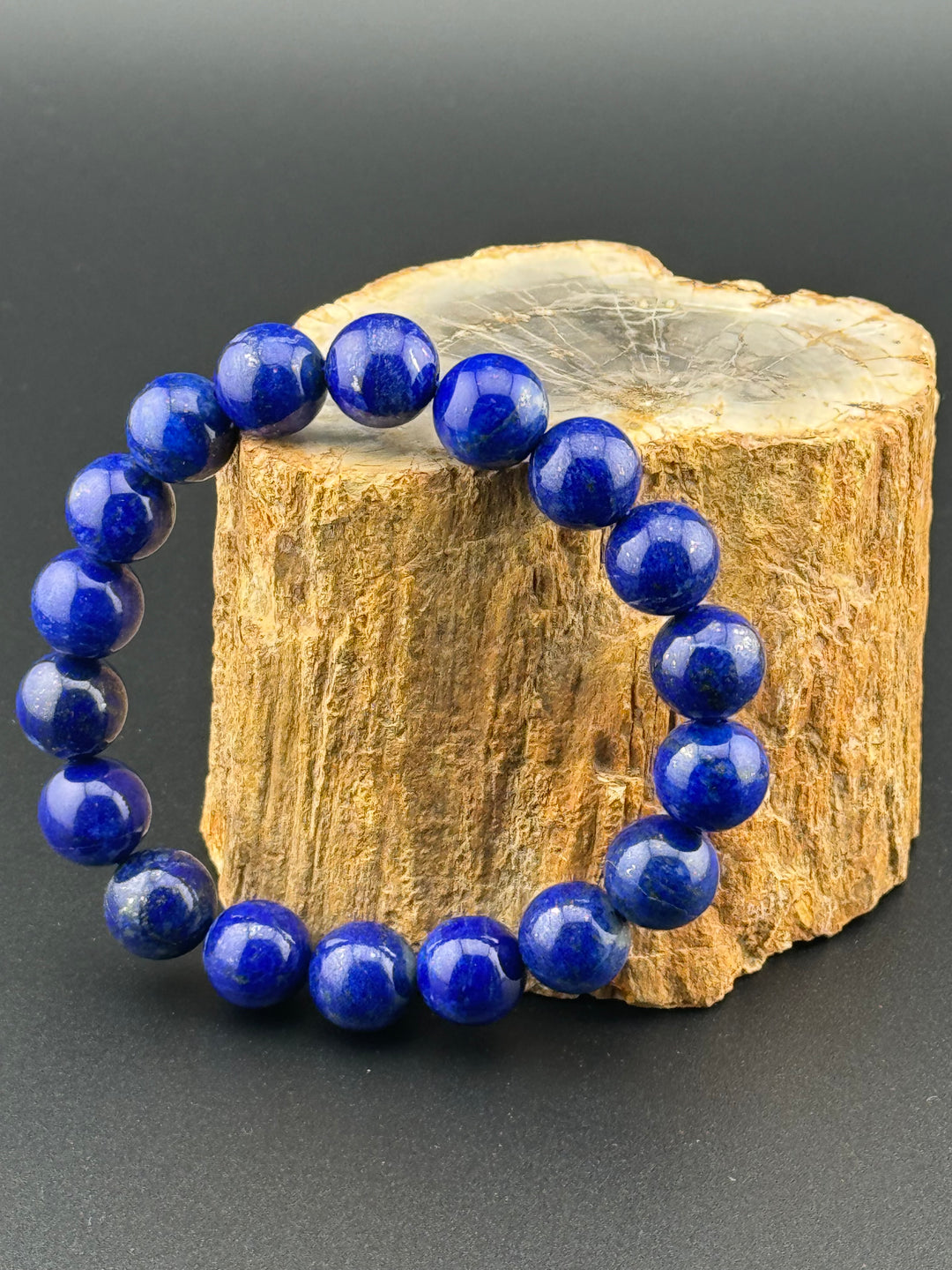 Lapis Lazuli Genuine Stones Men's Bracelet