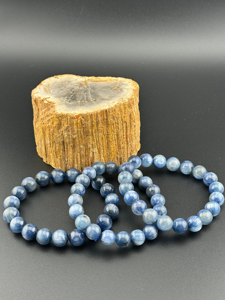 Kyanite Genuine Stones Men's Bracelet