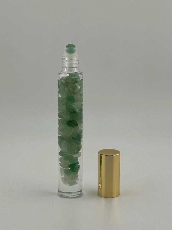 Green Aventurine Revive - Eucalyptus Infused Crystal Roll-On (Heart Chakra)