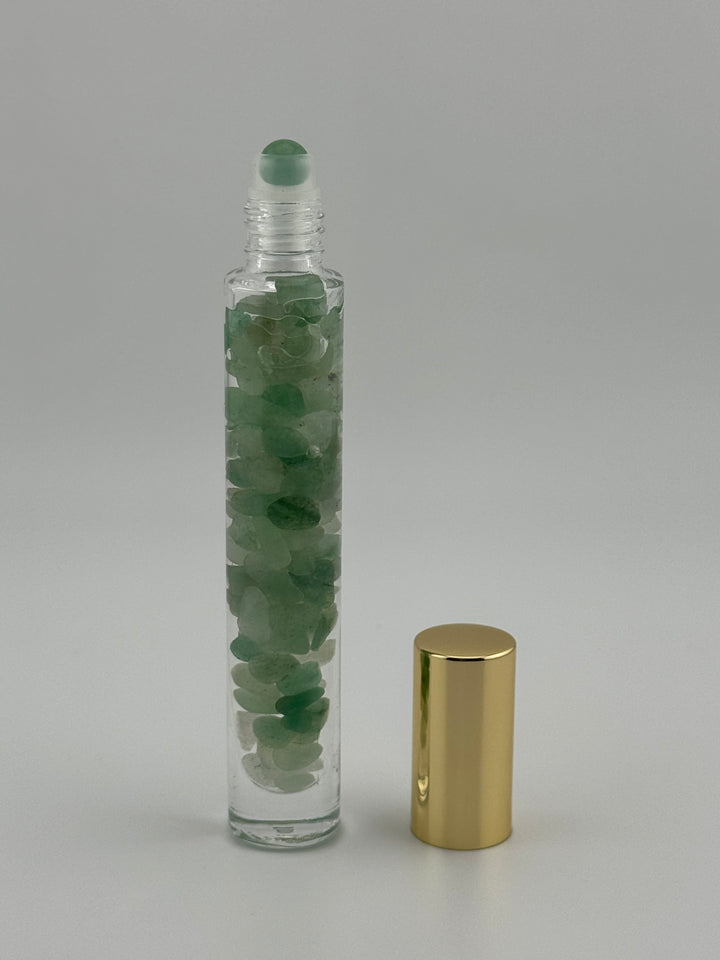 Green Aventurine Revive - Eucalyptus Infused Crystal Roll-On (Heart Chakra)