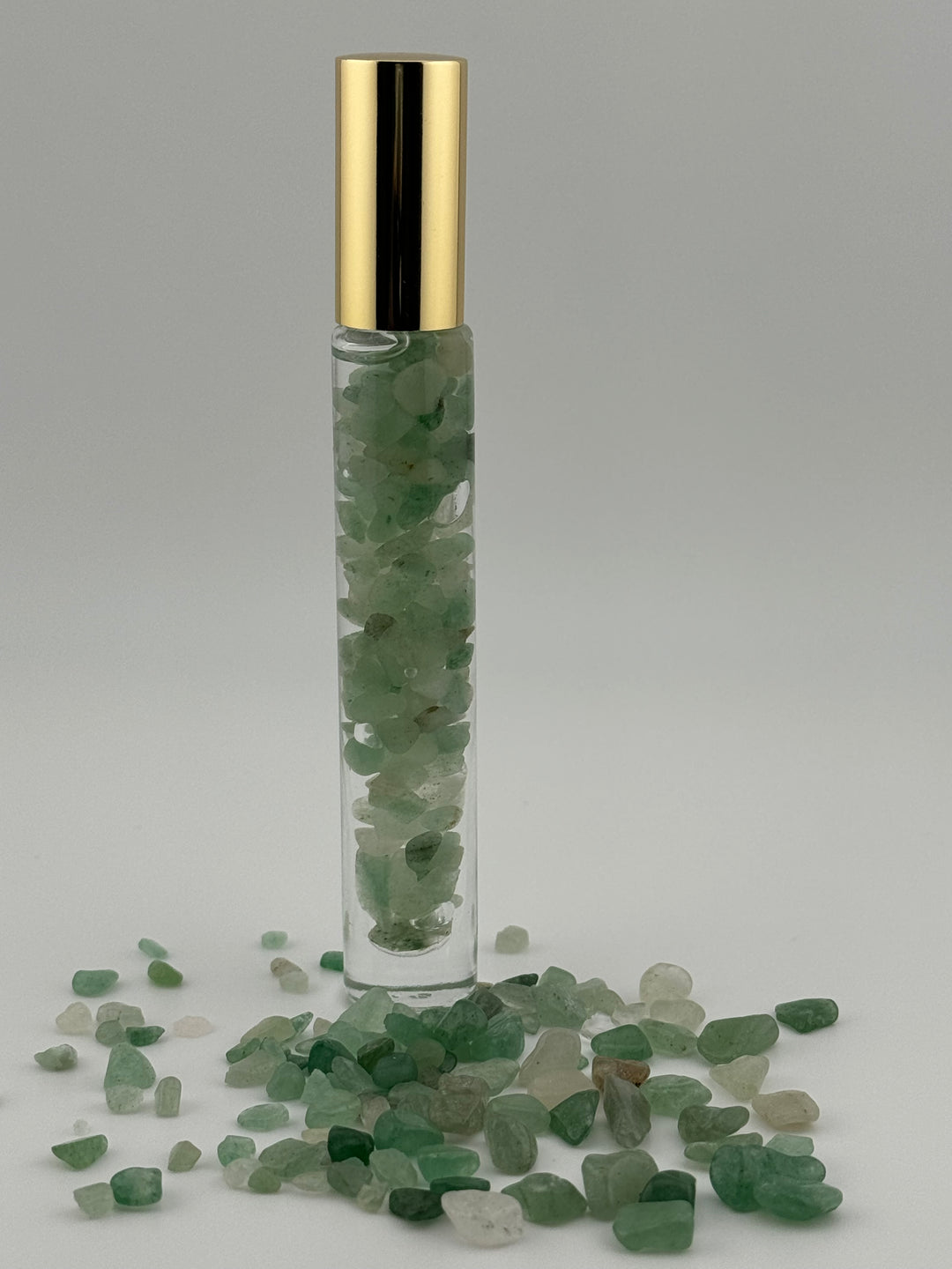 Green Aventurine Revive - Eucalyptus Infused Crystal Roll-On (Heart Chakra)