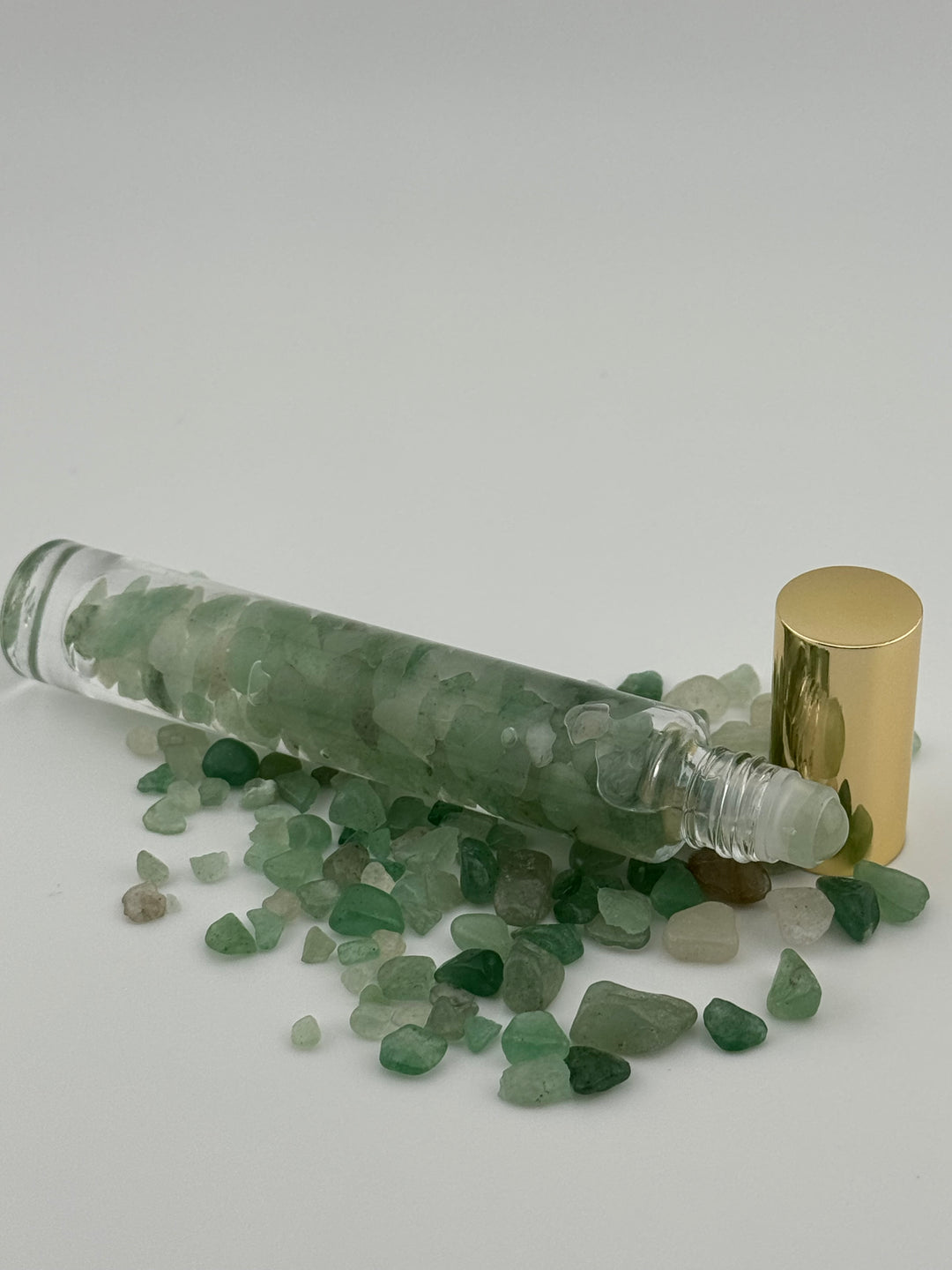 Green Aventurine Revive - Eucalyptus Infused Crystal Roll-On (Heart Chakra)