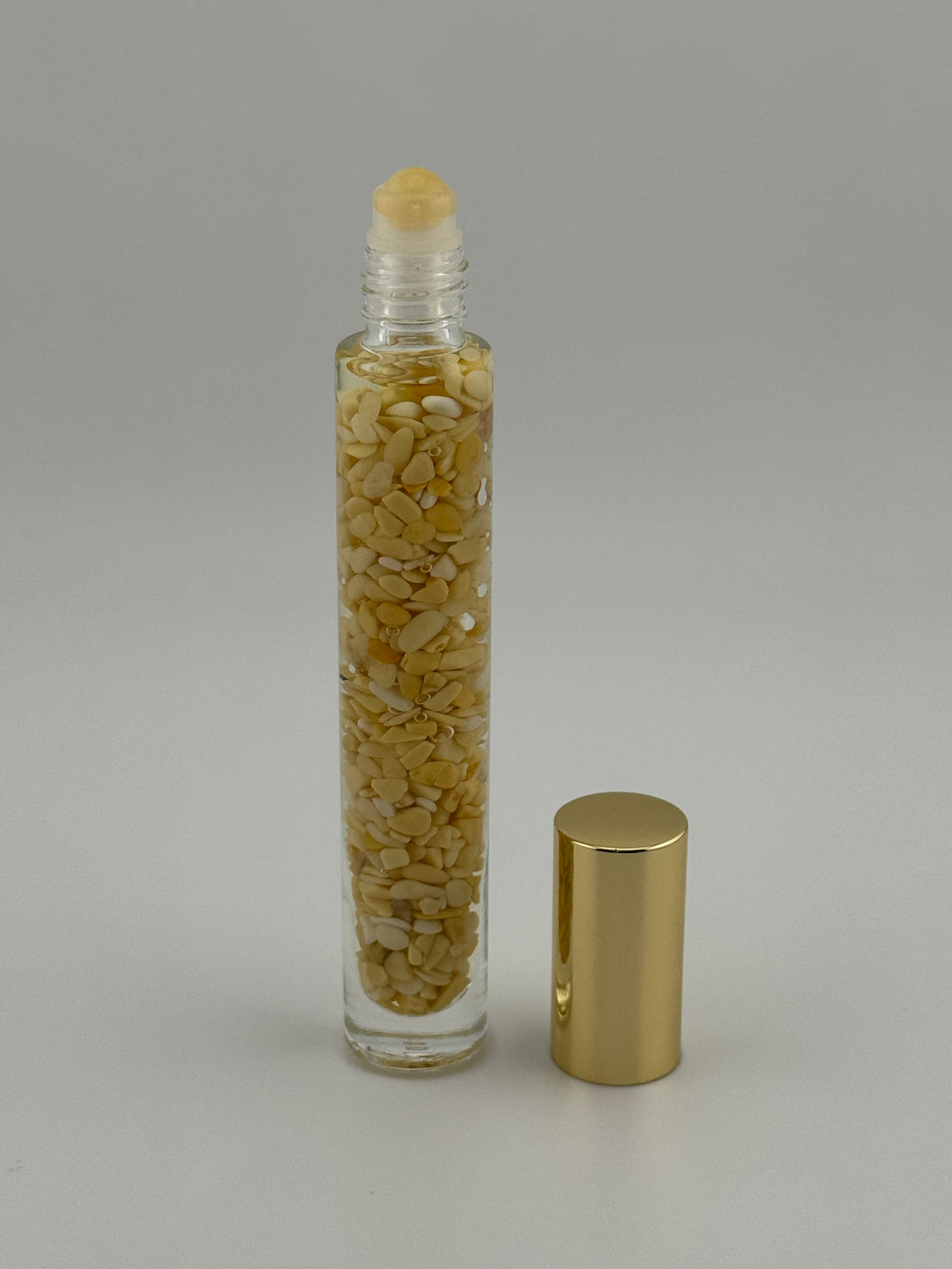 Honey Jade Harmony - Frankincense Infused Crystal Roll-On (Solar Plexus Chakra)