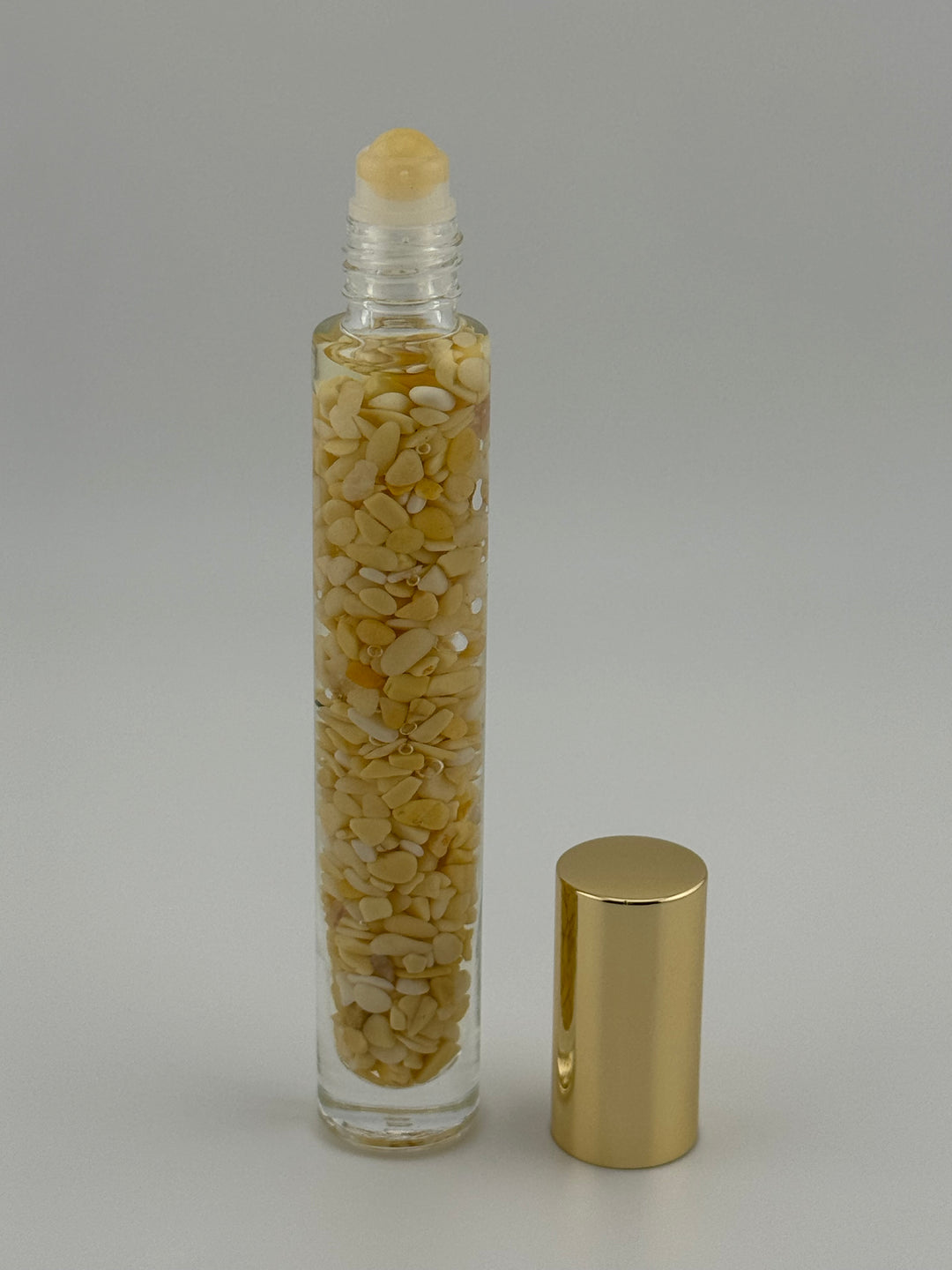 Honey Jade Harmony - Frankincense Infused Crystal Roll-On (Solar Plexus Chakra)