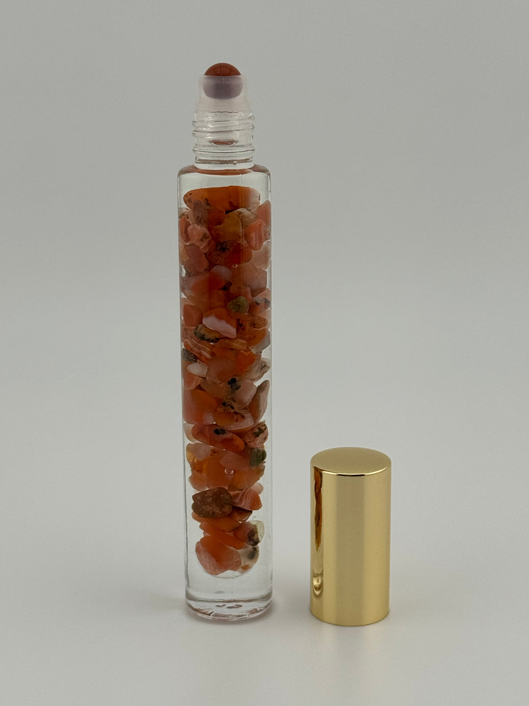 Red Jasper Vitality - Ylang Ylang Infused Crystal Roll-On (Root Chakra)