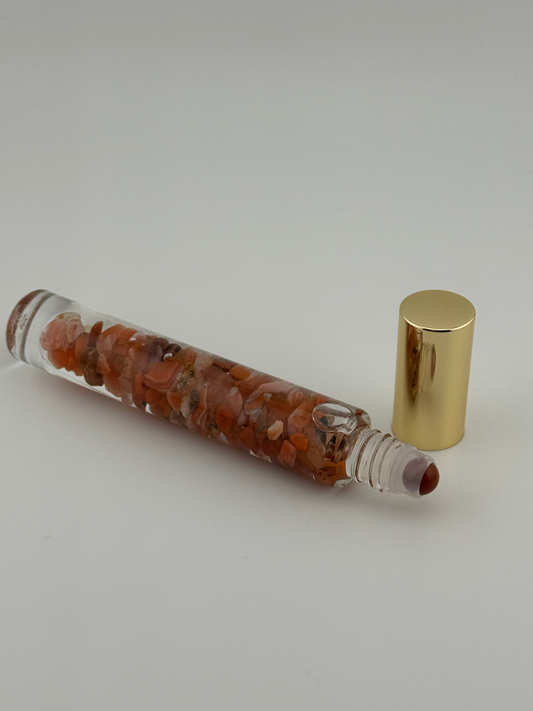 Red Jasper Vitality - Ylang Ylang Infused Crystal Roll-On (Root Chakra)