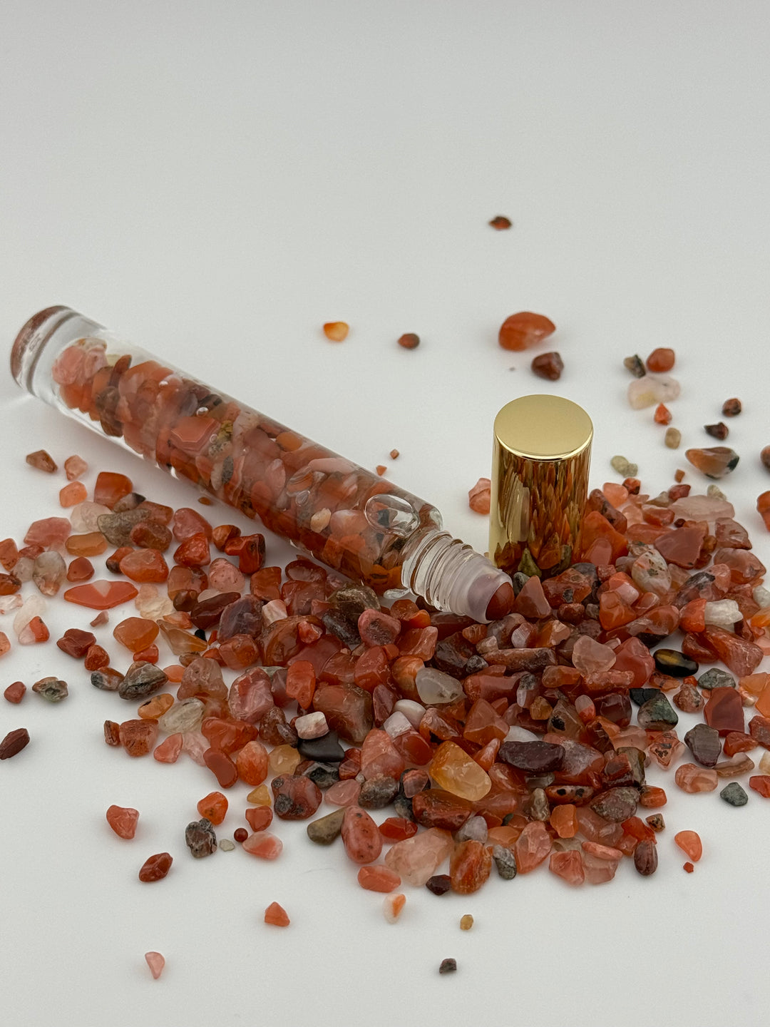 Red Jasper Vitality - Ylang Ylang Infused Crystal Roll-On (Root Chakra)