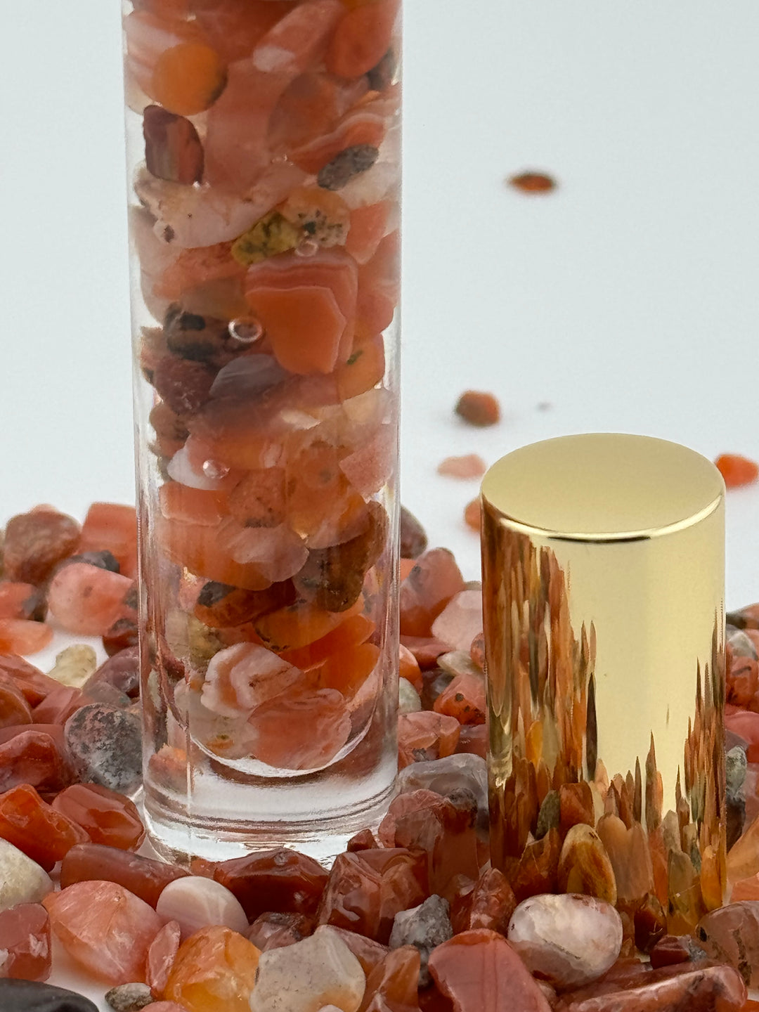 Red Jasper Vitality - Ylang Ylang Infused Crystal Roll-On (Root Chakra)