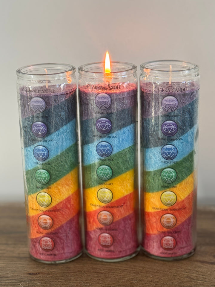 Illuminate Your Spirit - 7 Day Chakra Candle