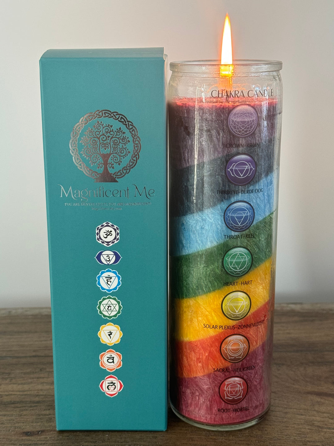 Illuminate Your Spirit - 7 Day Chakra Candle