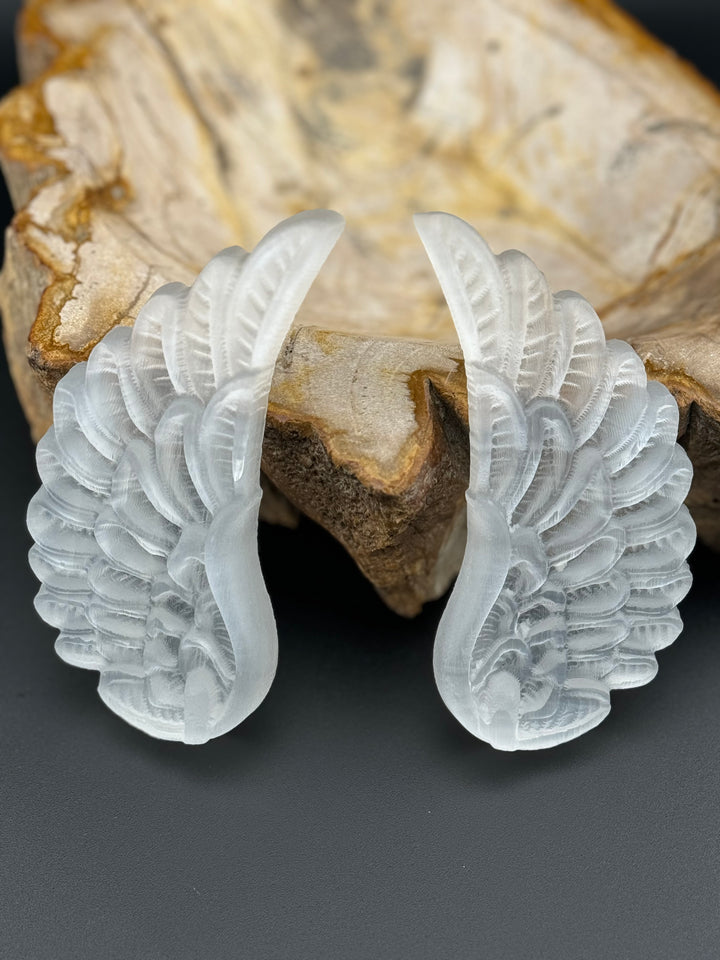 Healing Grace - Selenite Angel Wings