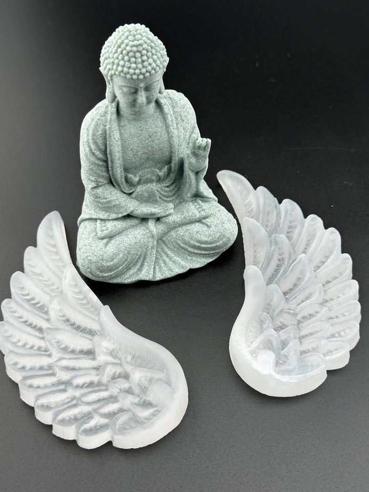 Healing Grace - Selenite Angel Wings