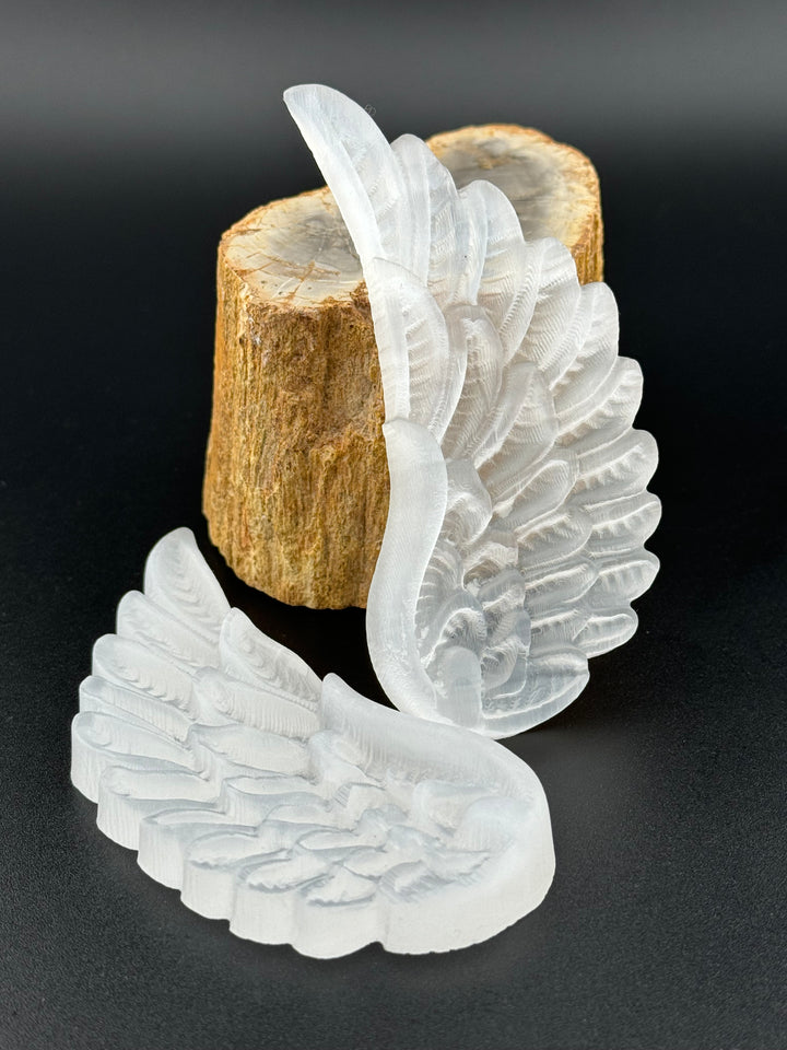 Healing Grace - Selenite Angel Wings