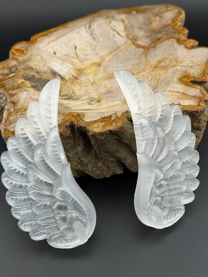 Healing Grace - Selenite Angel Wings