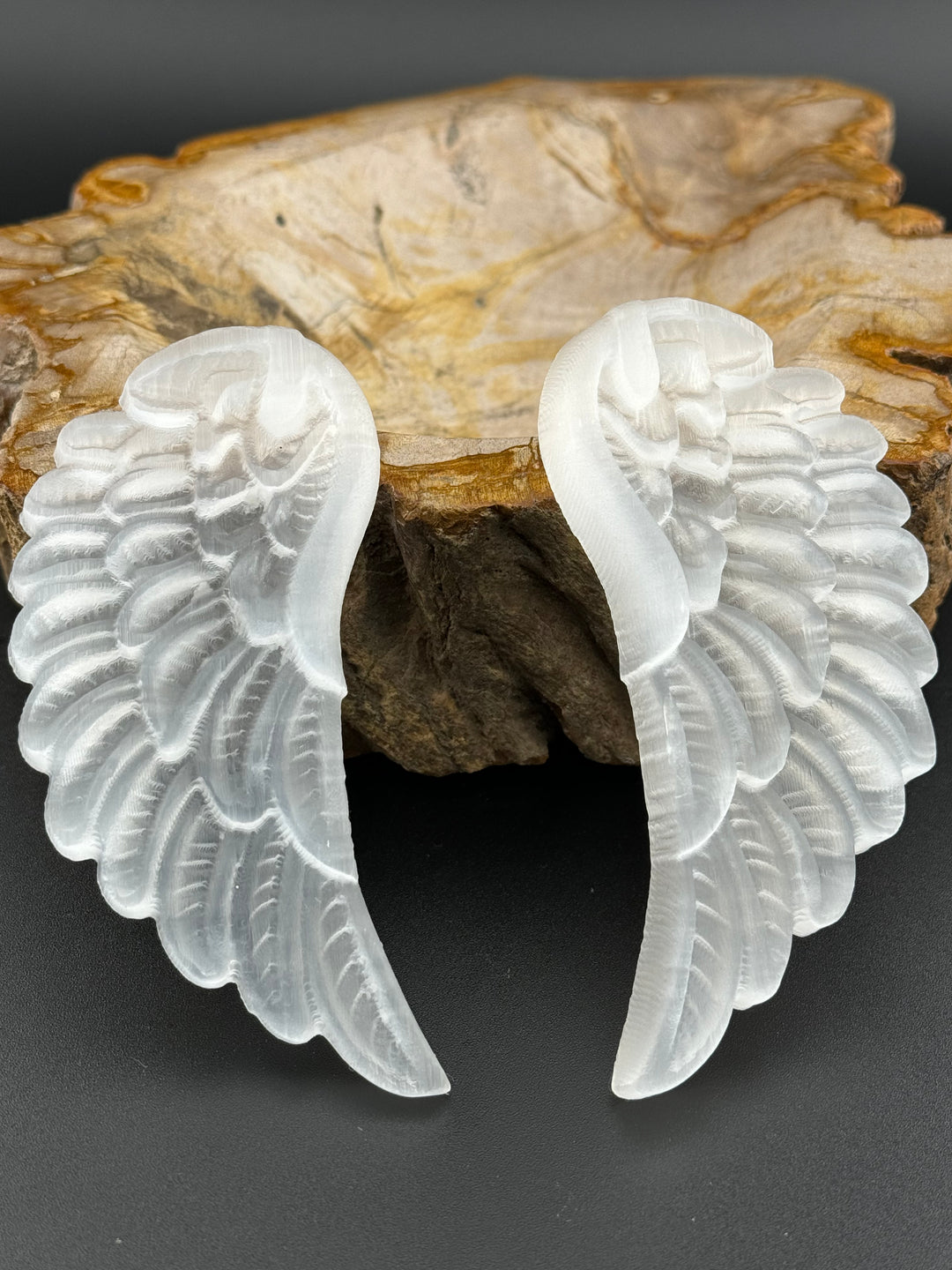 Healing Grace - Selenite Angel Wings