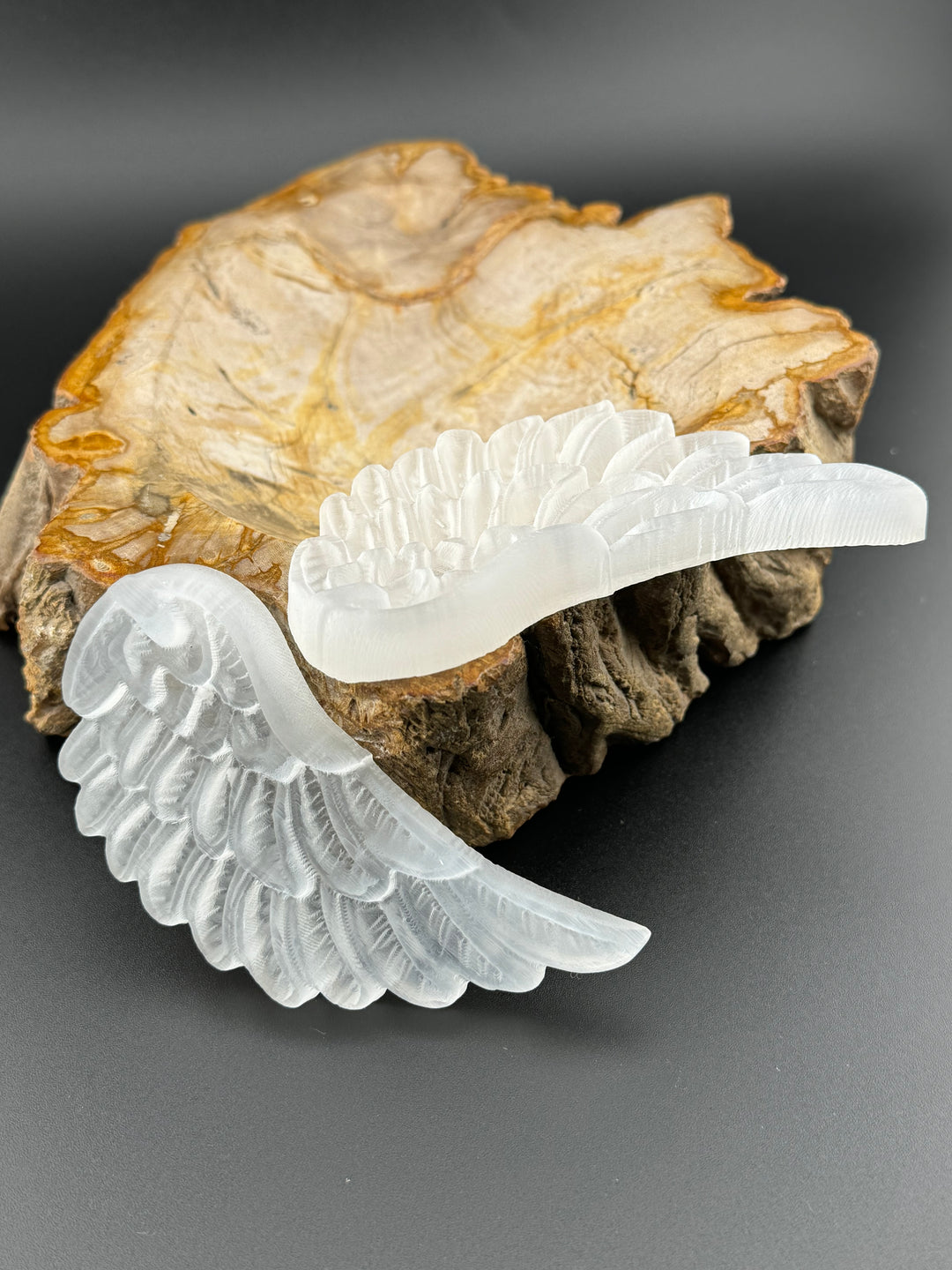 Healing Grace - Selenite Angel Wings