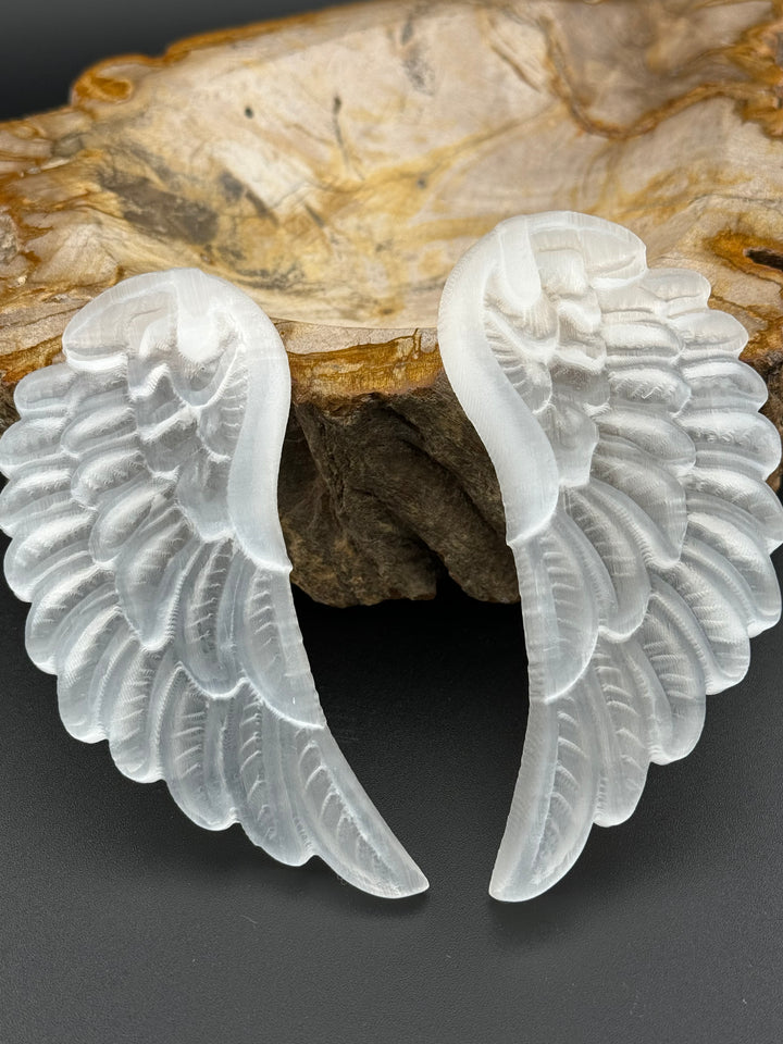 Healing Grace - Selenite Angel Wings