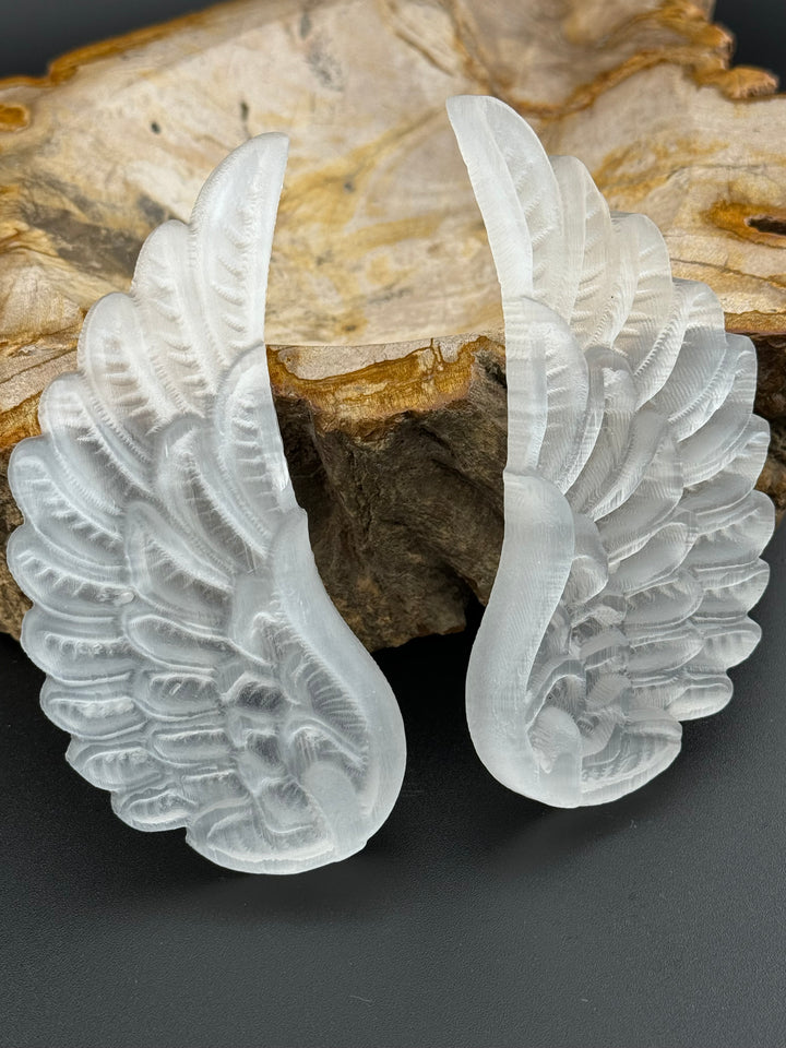 Healing Grace - Selenite Angel Wings