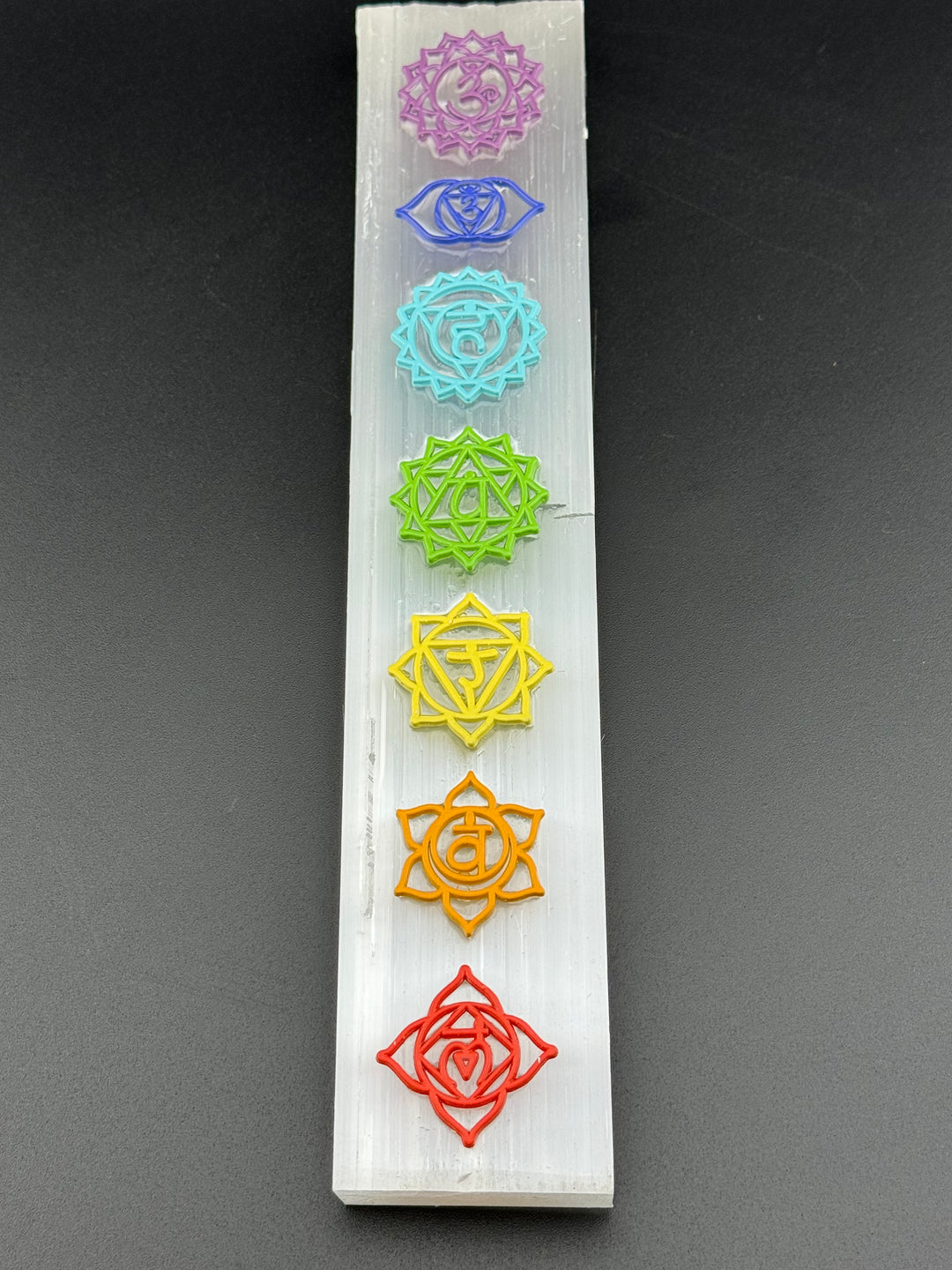 Chakra Harmony Selenite wand