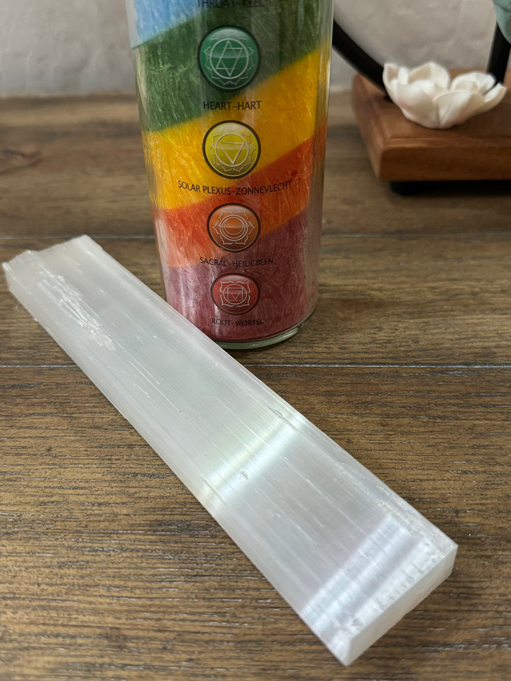 Chakra Harmony Selenite wand