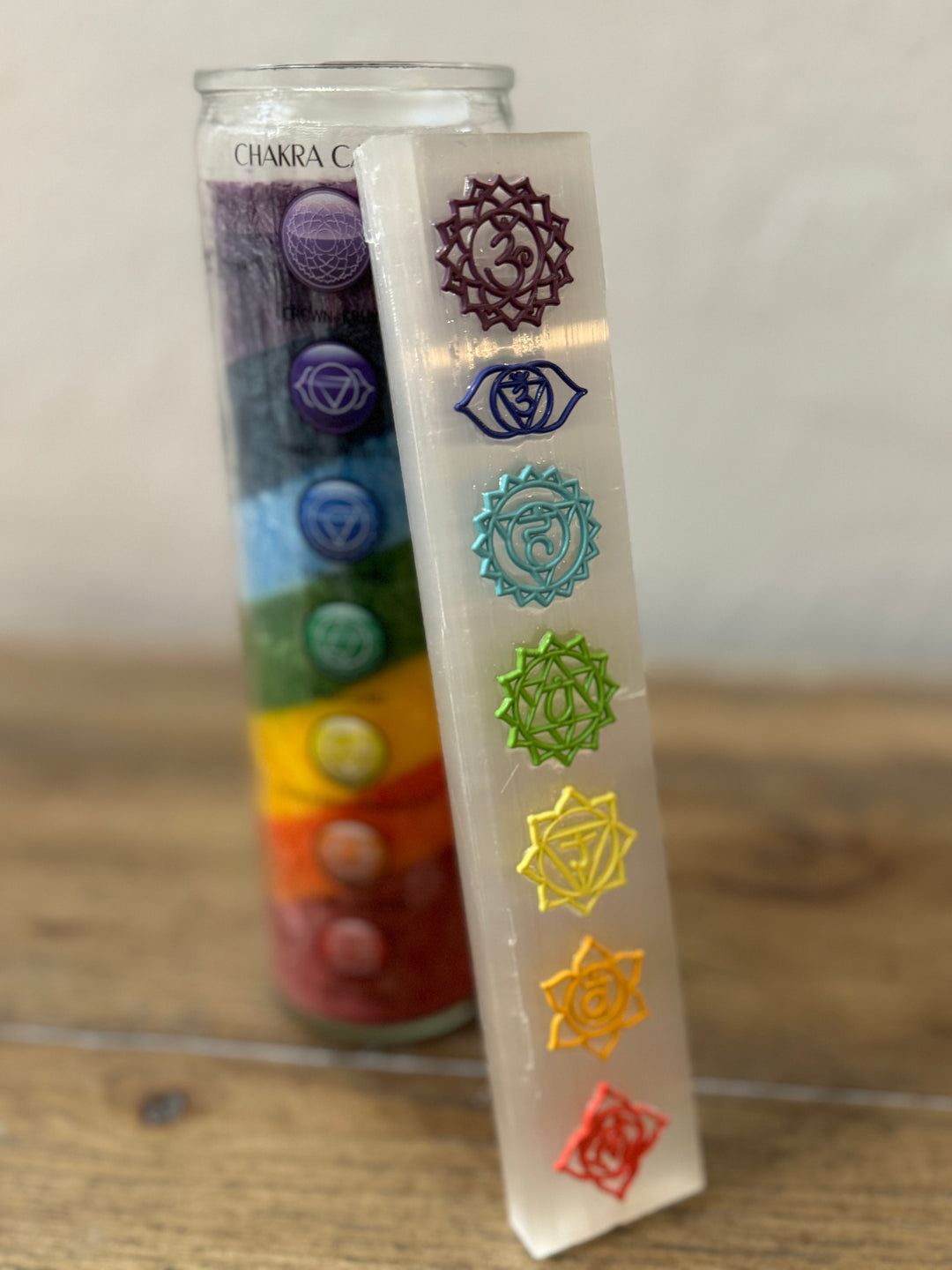 Chakra Harmony Selenite wand