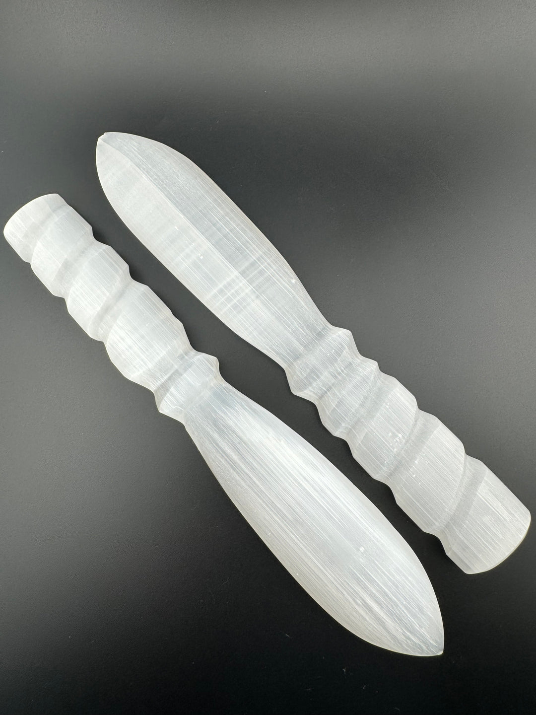 Selenite Serenity - Sacred Dagger for Meditation and Energy Clearing