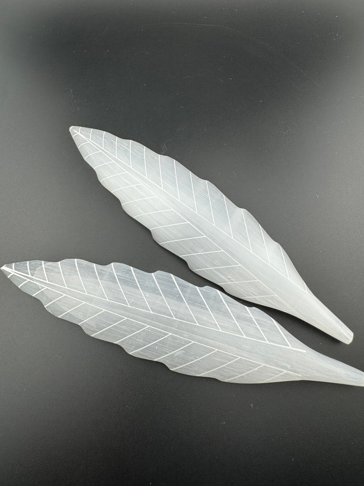 Selenite Serenity Feather