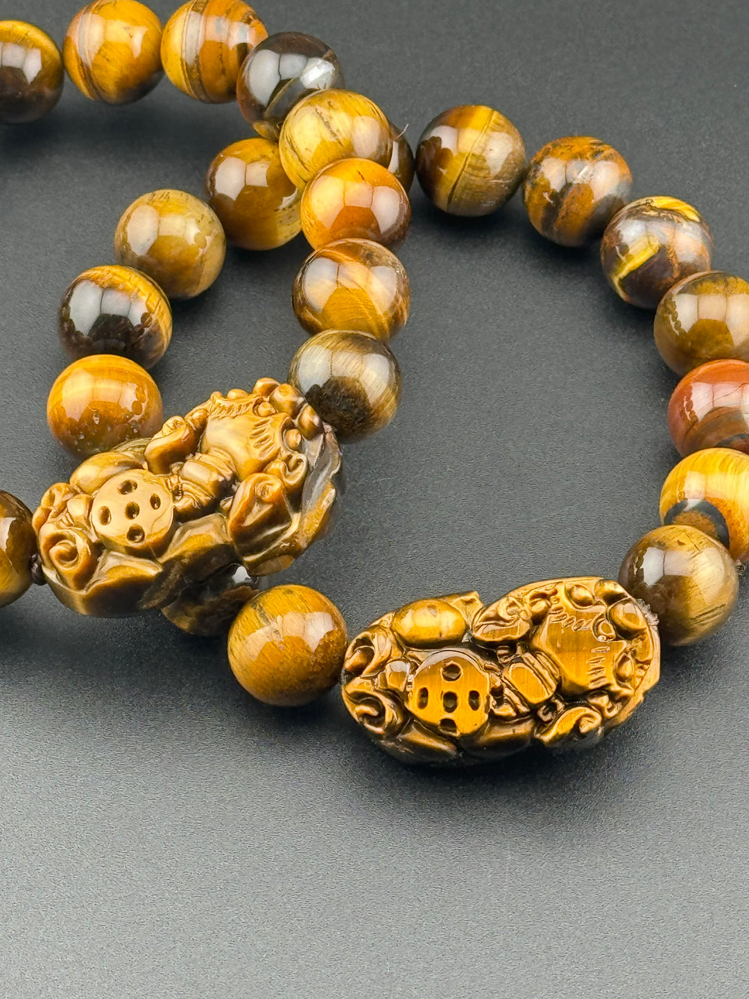 Tiger's Eye Guardian - Pixiu Bracelet