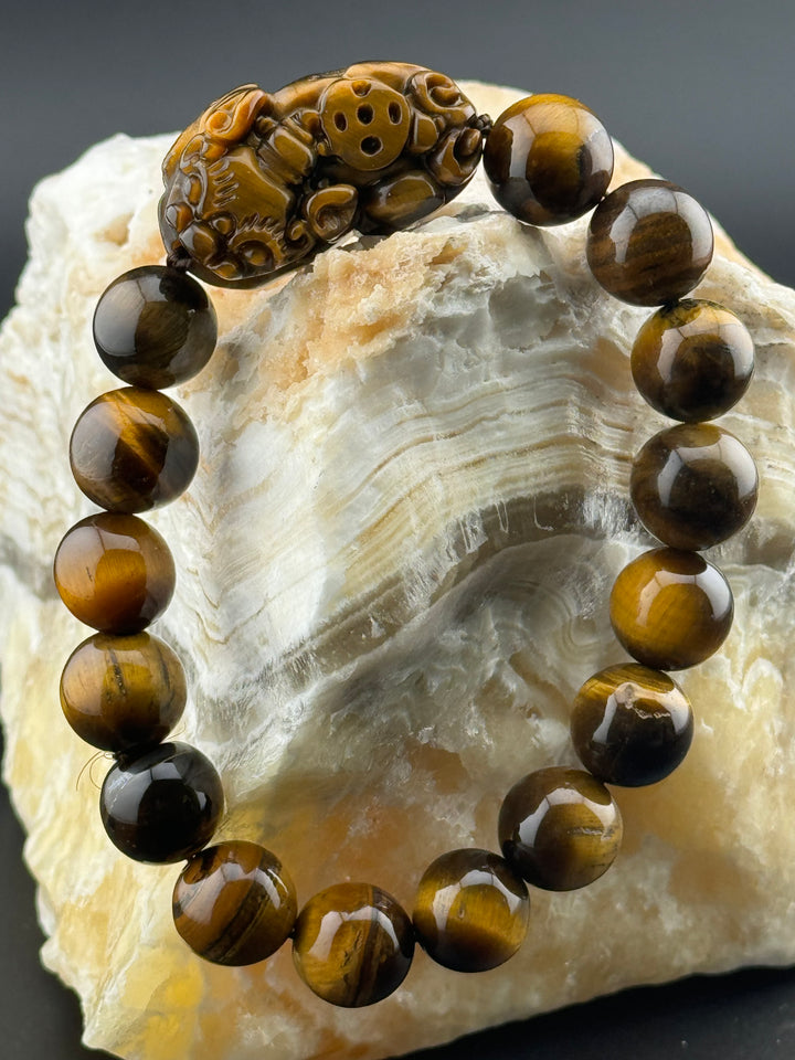 Tiger's Eye Guardian - Pixiu Bracelet