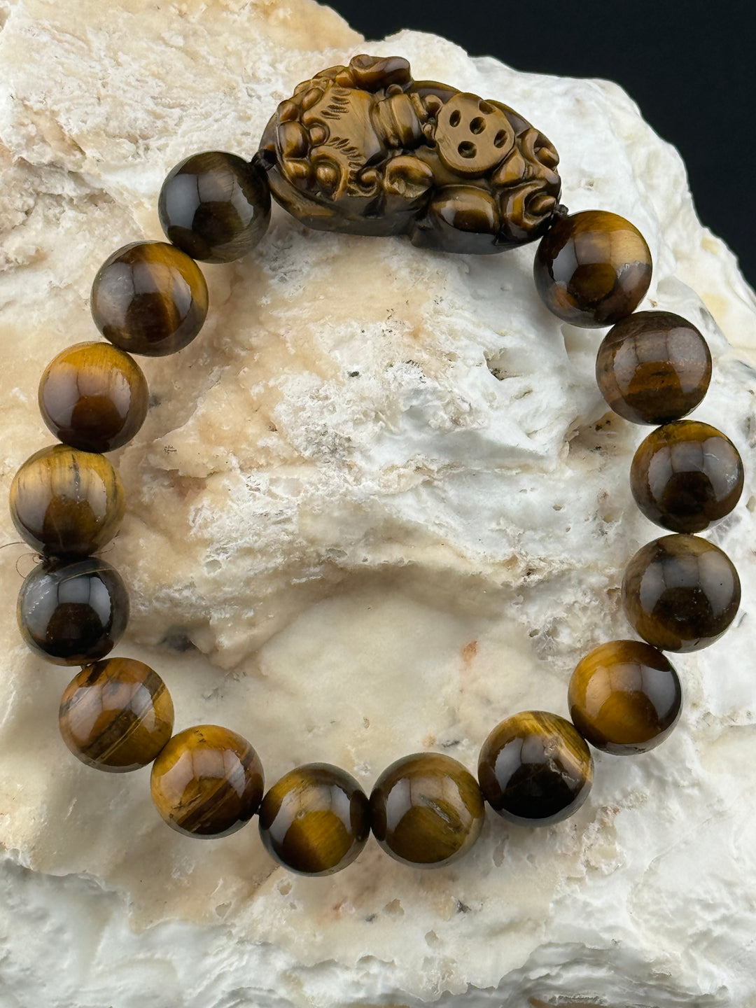 Tiger's Eye Guardian - Pixiu Bracelet