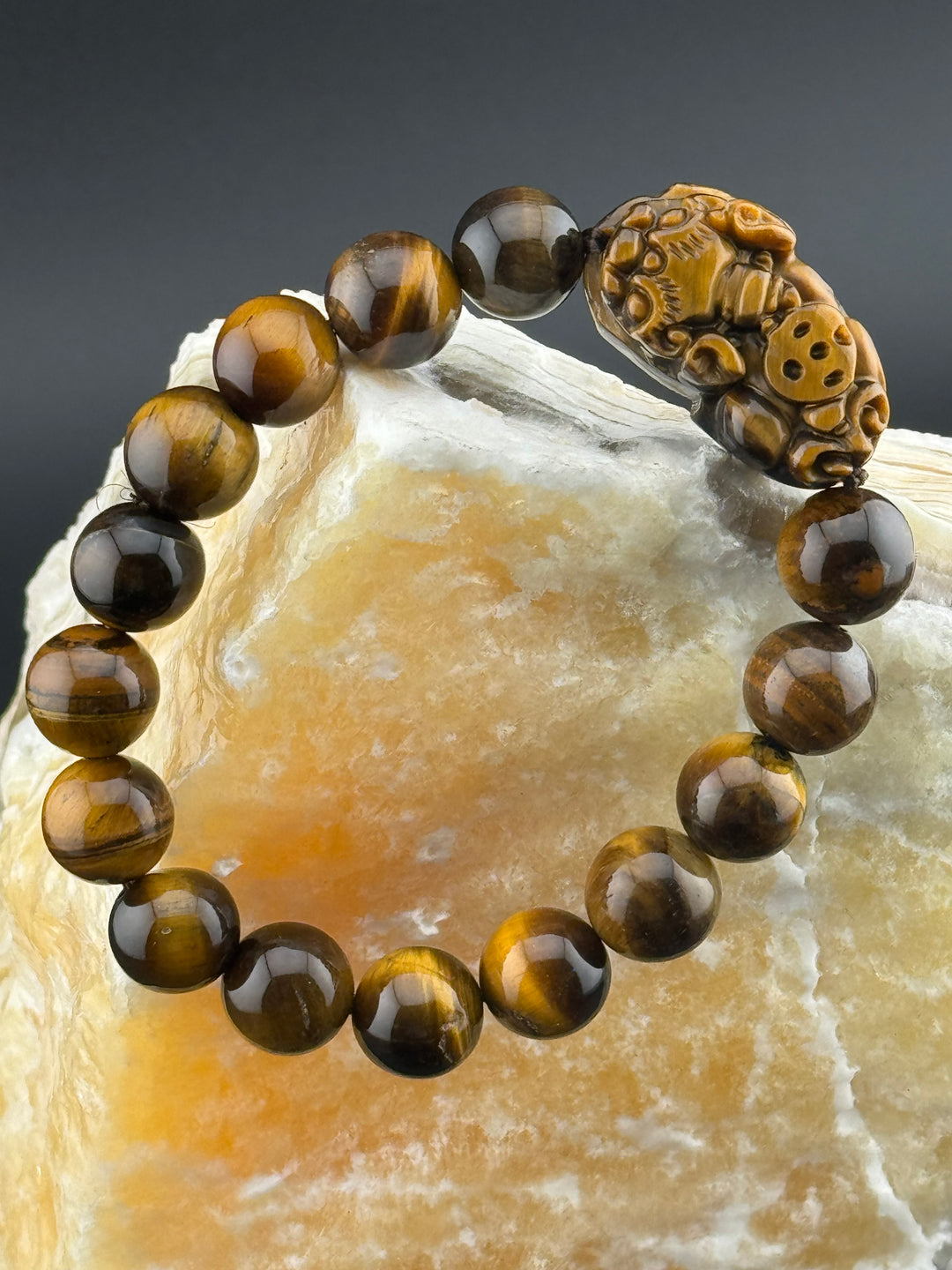 Tiger's Eye Guardian - Pixiu Bracelet