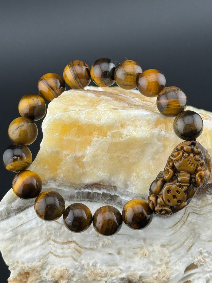 Tiger's Eye Guardian - Pixiu Bracelet