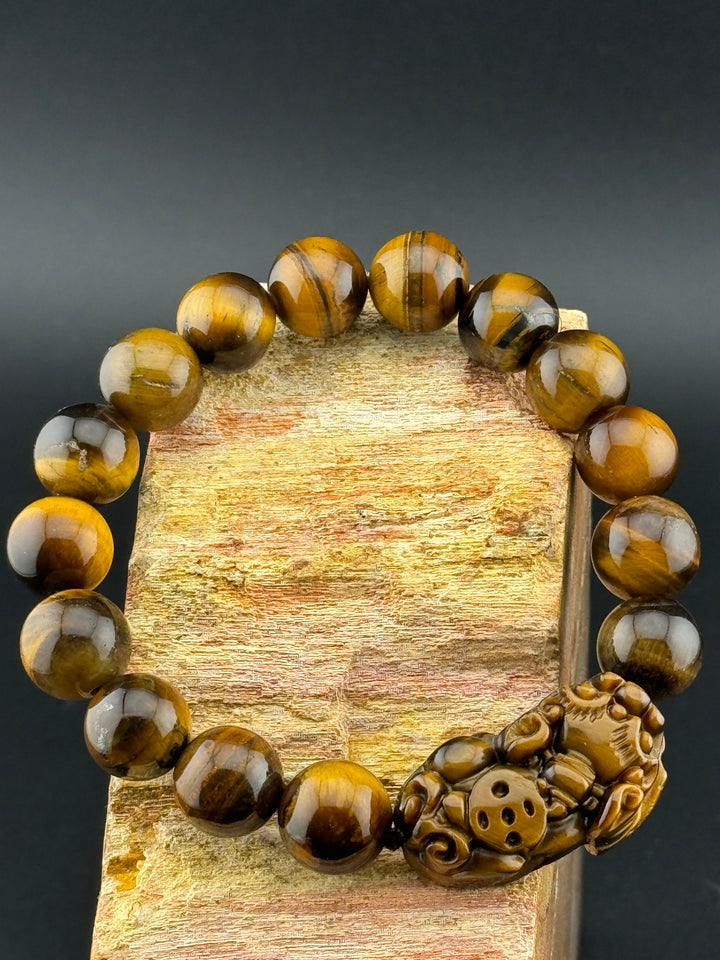 Tiger's Eye Guardian - Pixiu Bracelet