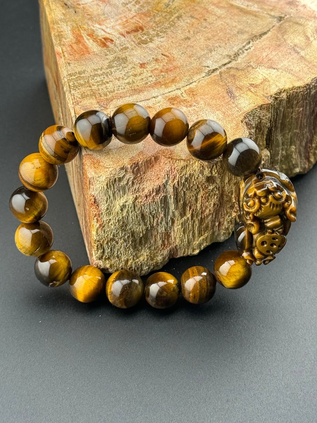 Tiger's Eye Guardian - Pixiu Bracelet